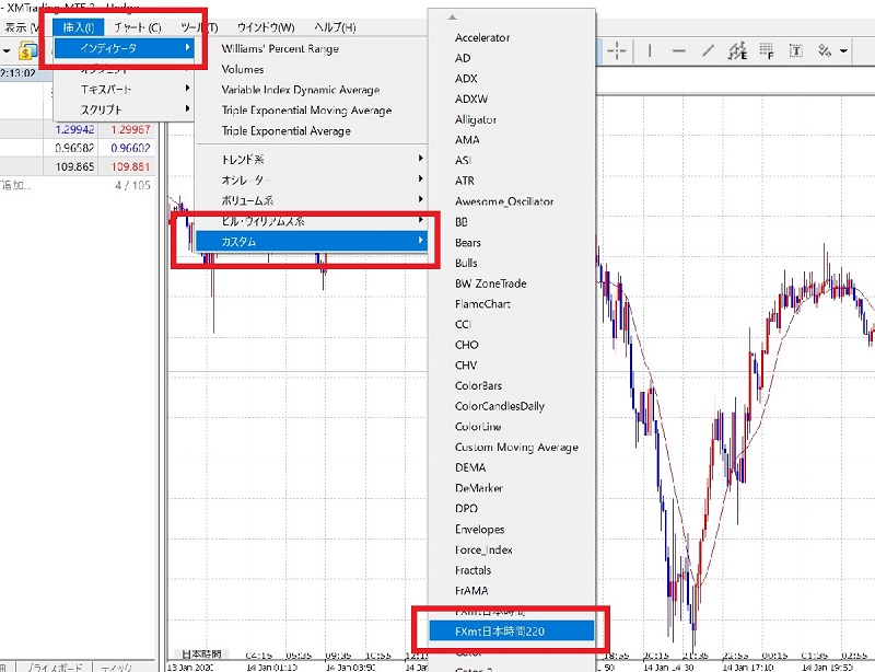 MT5 FXmt日本時間220