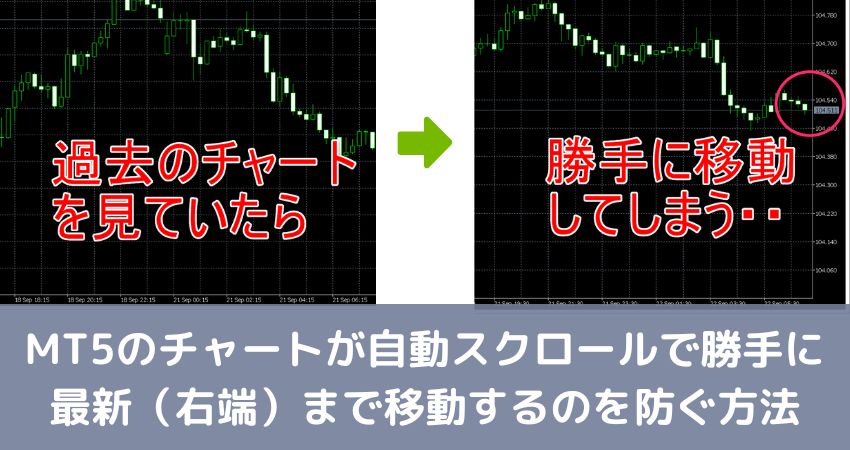 MT5 自動スクロール