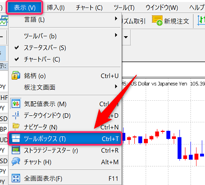 MT5 ツールボックス