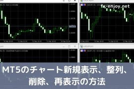 MT5 チャート新規表示